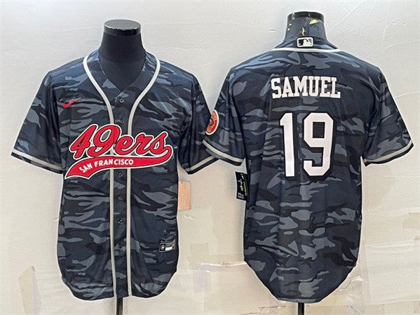 Deebo Samuel San Francisco 49ers gray Camo jersey