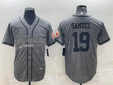 Deebo Samuel San Francisco 49ers gray jersey