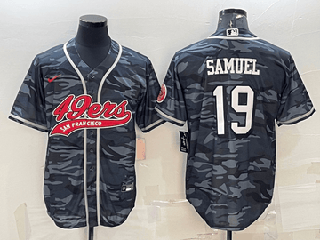 Deebo Samuel San Francisco 49ers grey Camo jersey
