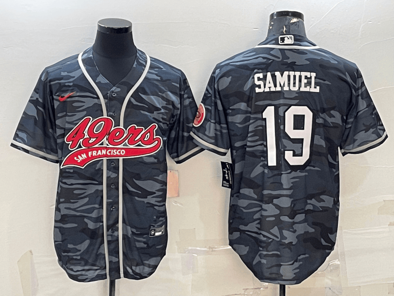 Deebo Samuel San Francisco 49ers grey Camo jersey