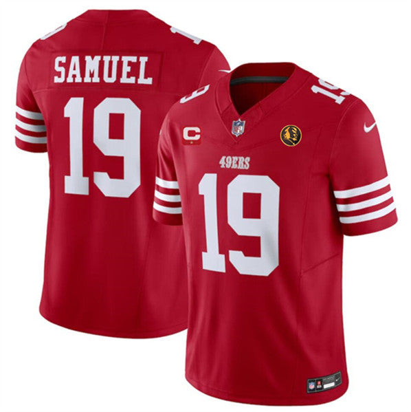 Deebo Samuel San Francisco 49ers red Vapor jersey