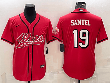 Deebo Samuel San Francisco 49ers red Color Rush jersey