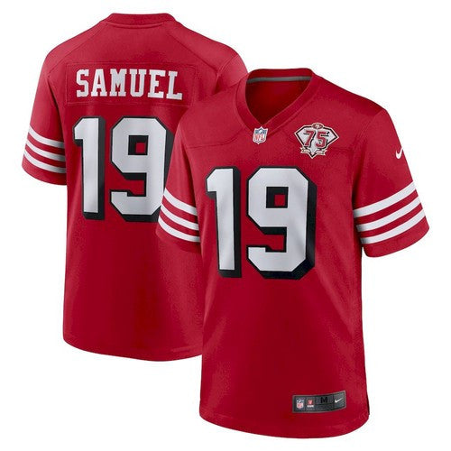 Deebo Samuel San Francisco 49ers scarlet jersey