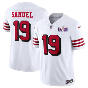 Deebo Samuel San Francisco 49ers white Alternate jersey