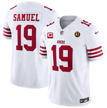 Deebo Samuel San Francisco 49ers white Vapor jersey