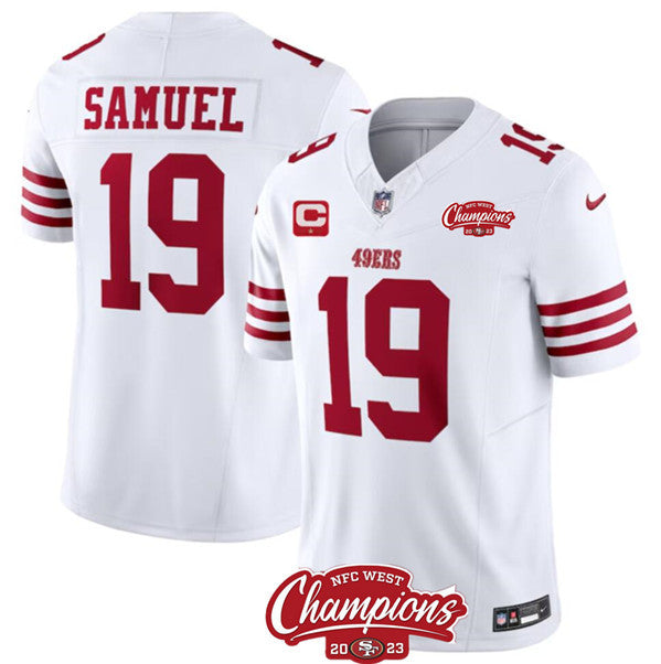 Deebo Samuel San Francisco 49ers white jersey