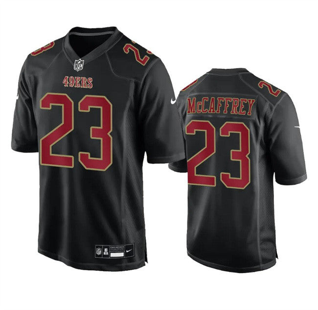 Christian McCaffrey San Francisco 49ers black Limited jersey
