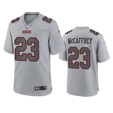 Christian McCaffrey San Francisco 49ers gray Game jersey