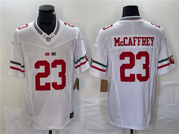 Christian McCaffrey San Francisco 49ers white Untouchable jersey