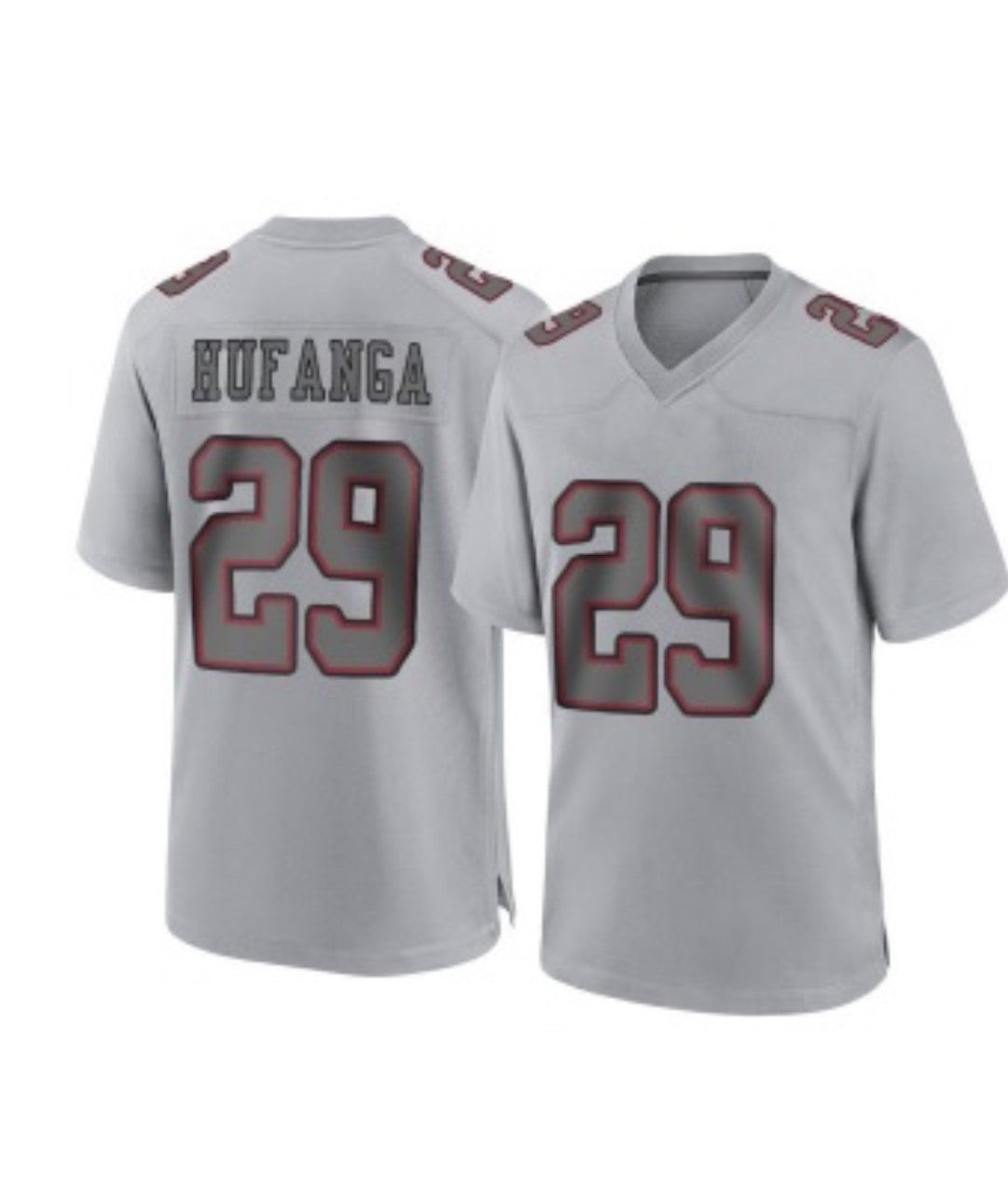 Talanoa Hufanga San Francisco 49ers grey Vapor jersey