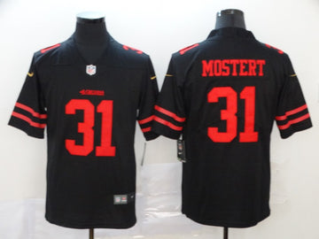 Raheem Mostert San Francisco 49ers black Vapor jersey