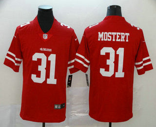 Raheem Mostert San Francisco 49ers red Vapor jersey