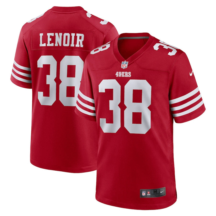Deommodore Lenoir San Francisco 49ers red Vapor jersey