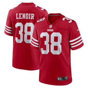 Deommodore Lenoir San Francisco 49ers red Vapor jersey