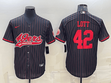 Ronnie Lott San Francisco 49ers black jersey