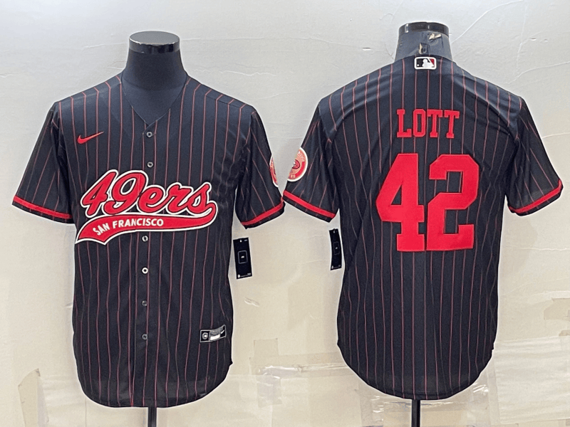 Ronnie Lott San Francisco 49ers black jersey