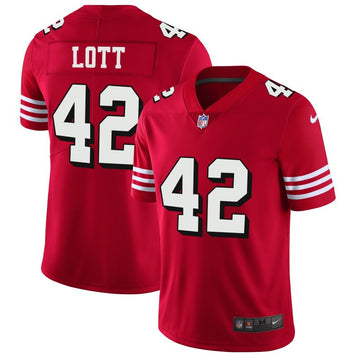 Ronnie Lott San Francisco 49ers red Vapor jersey