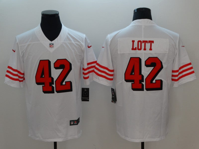 Ronnie Lott San Francisco 49ers white Color Rush jersey
