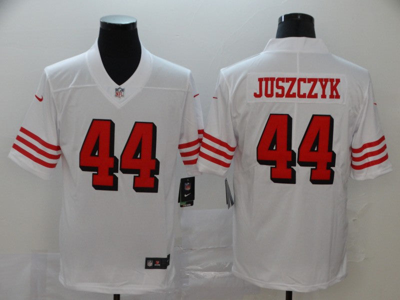 Kyle Juszczyk San Francisco 49ers white Vapor jersey
