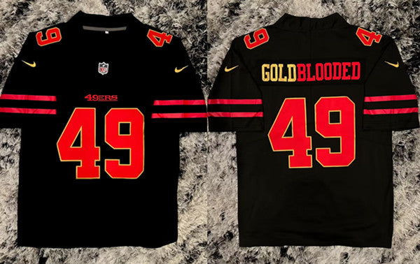 San Francisco 49ers gold jersey