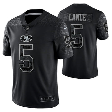 Trey Lance San Francisco 49ers black Limited jersey