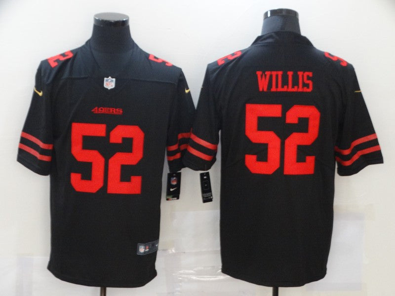 Patrick Willis San Francisco 49ers black Vapor jersey