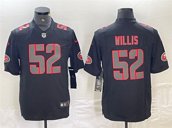 Patrick Willis San Francisco 49ers black Limited jersey