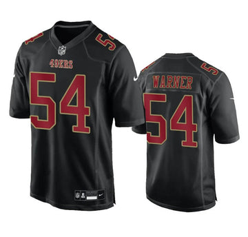 Fred Warner San Francisco 49ers black Limited jersey
