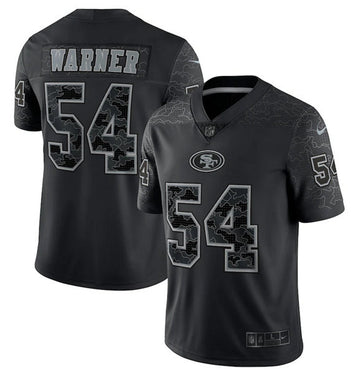 Fred Warner San Francisco 49ers black Limited jersey