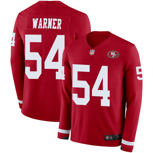 Fred Warner San Francisco 49ers red Limited jersey