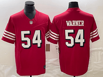 Fred Warner San Francisco 49ers red Color Rush jersey