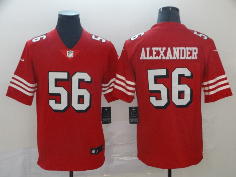 Kwon Alexander San Francisco 49ers red Vapor jersey