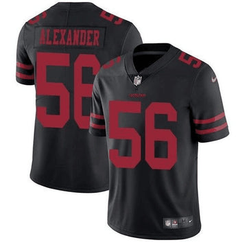 Kwon Alexander San Francisco 49ers black Vapor jersey