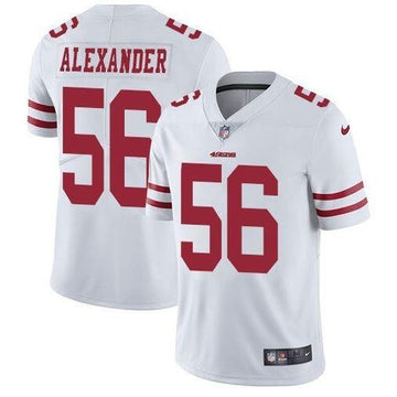 Kwon Alexander San Francisco 49ers white Vapor jersey