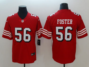 Reuben Foster San Francisco 49ers red Vapor jersey
