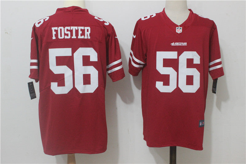 Reuben Foster San Francisco 49ers red Vapor jersey