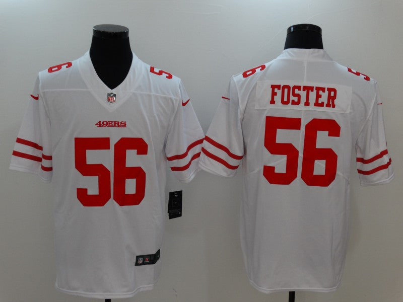 Reuben Foster San Francisco 49ers white Vapor jersey