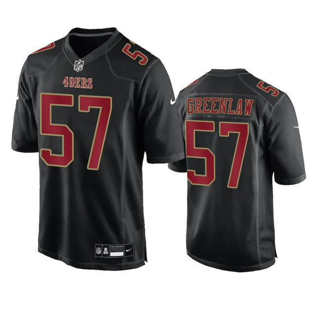 Dre Greenlaw San Francisco 49ers black Limited jersey