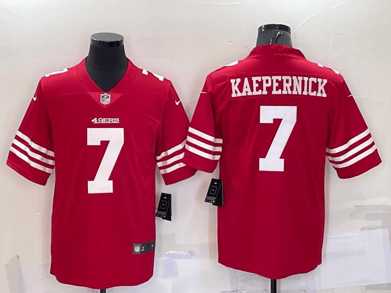 Colin Kaepernick San Francisco 49ers red Vapor jersey