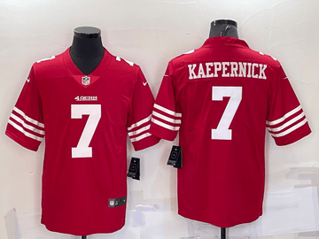 Colin Kaepernick San Francisco 49ers red Vapor jersey