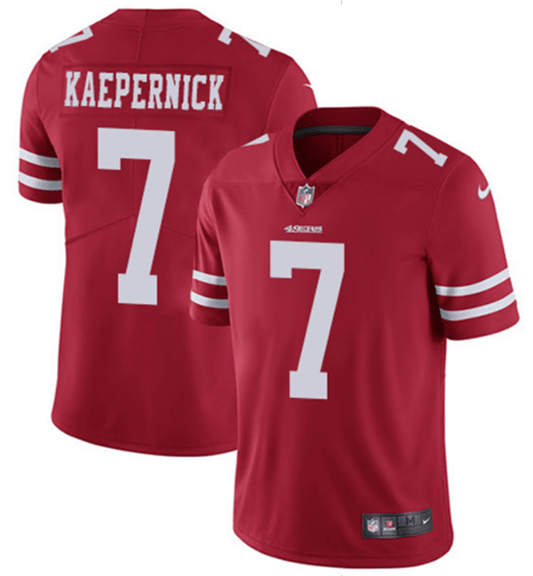 Colin Kaepernick San Francisco 49ers red Vapor jersey