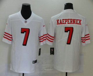 Colin Kaepernick San Francisco 49ers white Color Rush jersey