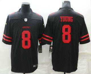 Steve Young San Francisco 49ers black Vapor jersey