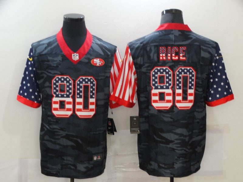 Jerry Rice San Francisco 49ers camo Limited jersey