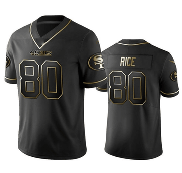Jerry Rice San Francisco 49ers black jersey