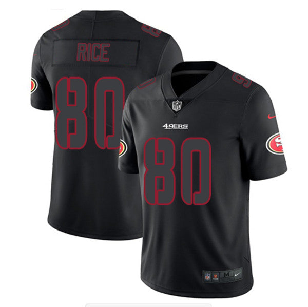 Jerry Rice San Francisco 49ers black Limited jersey