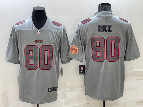 Jerry Rice San Francisco 49ers gray Fashion jersey