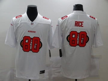 Jerry Rice San Francisco 49ers white Vapor jersey