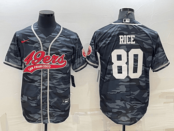 Jerry Rice San Francisco 49ers white Camo jersey
