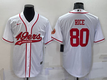 Jerry Rice San Francisco 49ers white jersey